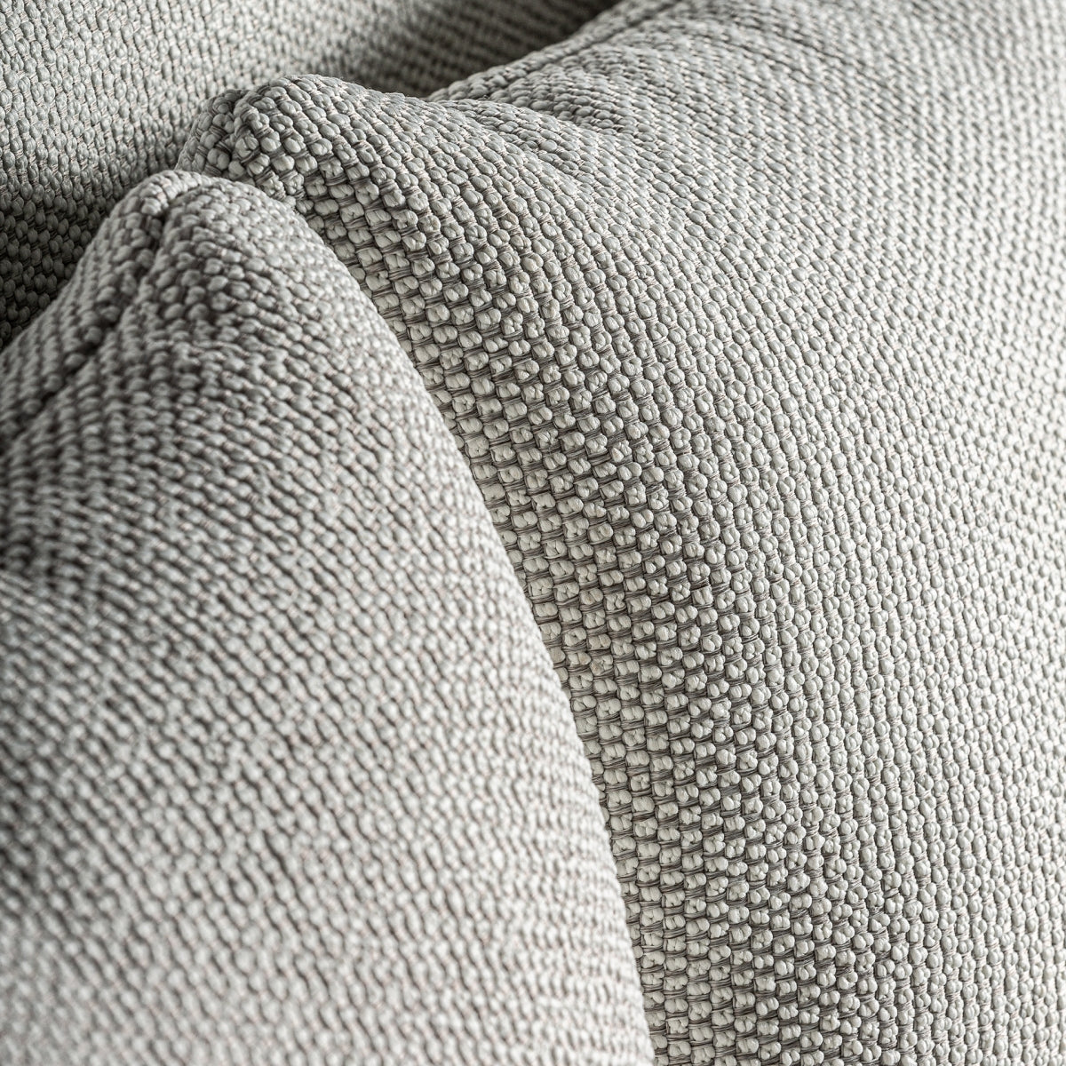 Fauteuil d'extérieur en tissu blanc