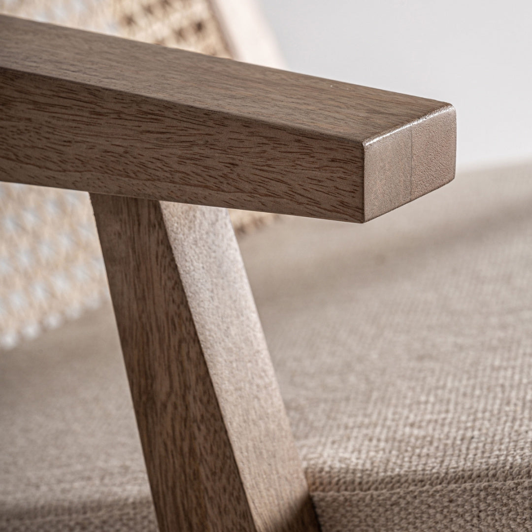 Fauteuil en bois de manguier