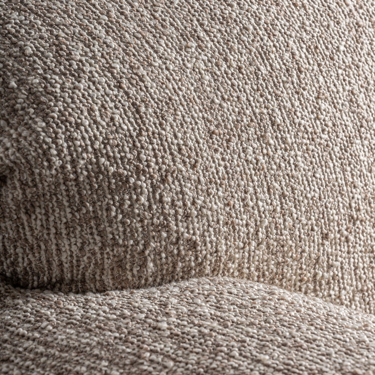 Fauteuil en tissu beige
