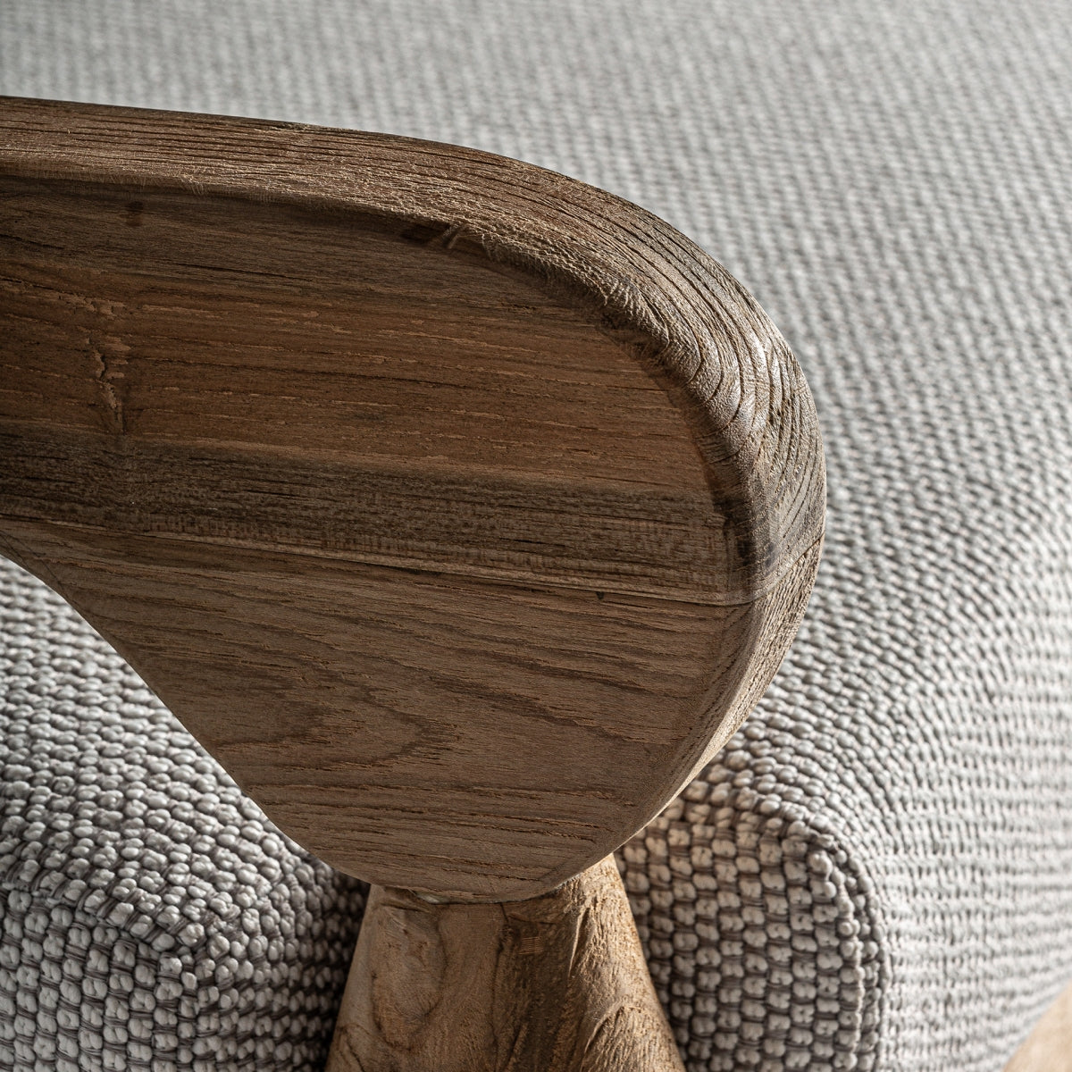 Fauteuil d'extérieur en tissu blanc
