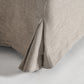 Canapé 4 places en lin beige