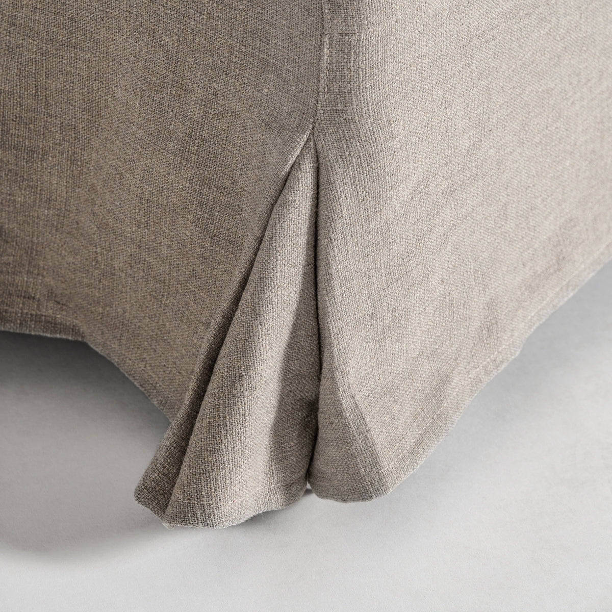 Canapé 4 places en lin beige
