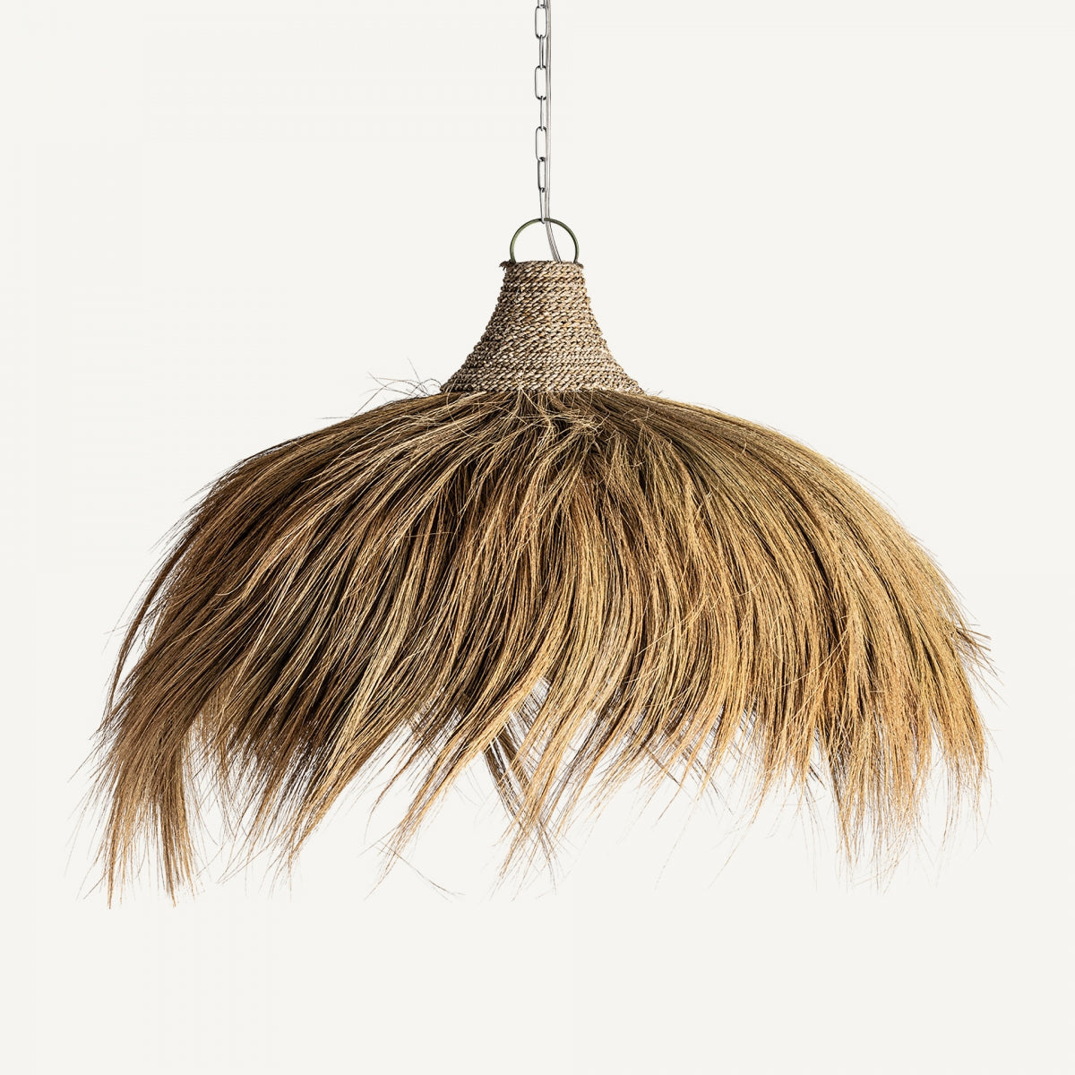 Lustre en fibre naturelle