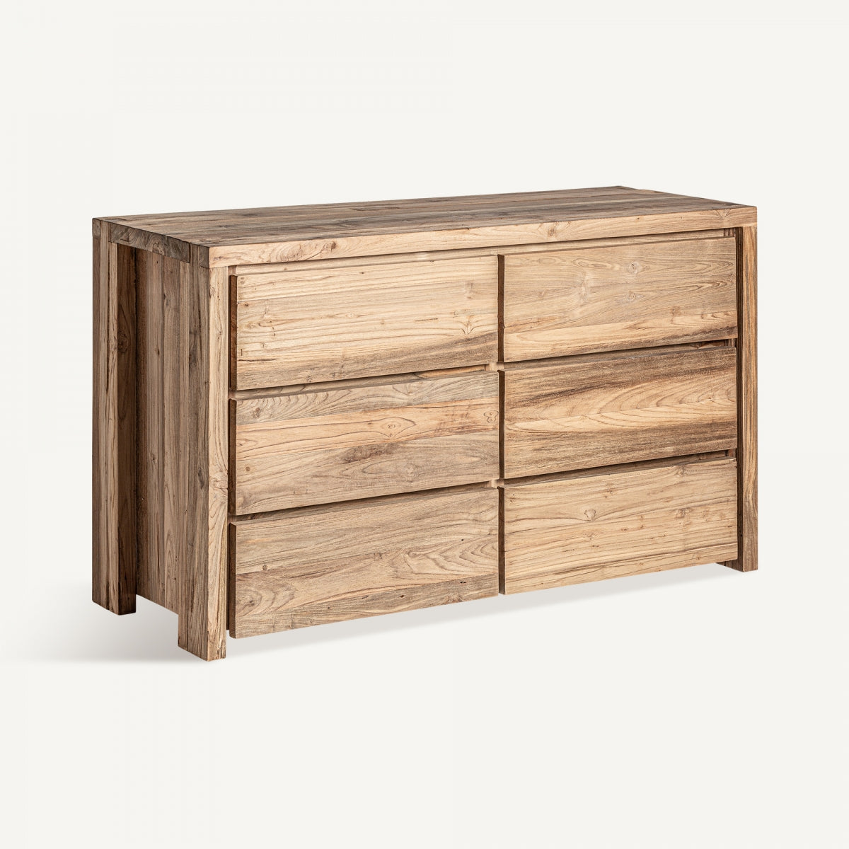 Commode en bois de teck recyclé