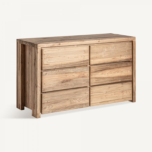 Commode en bois de teck recyclé