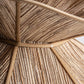 Lustre en bois de coco