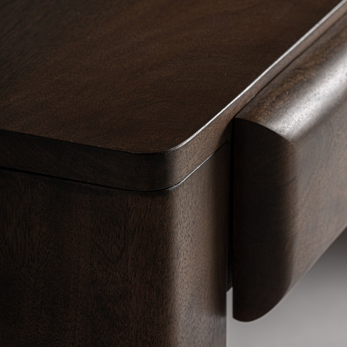 Bureau en bois de manguier marron