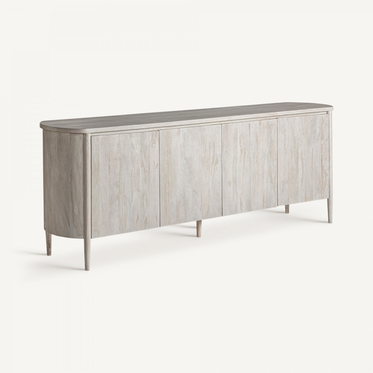 Buffet en manguier blanc cassé