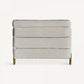 Canapé 3 places en tissu gris clair