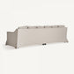 Canapé 4 places en lin beige