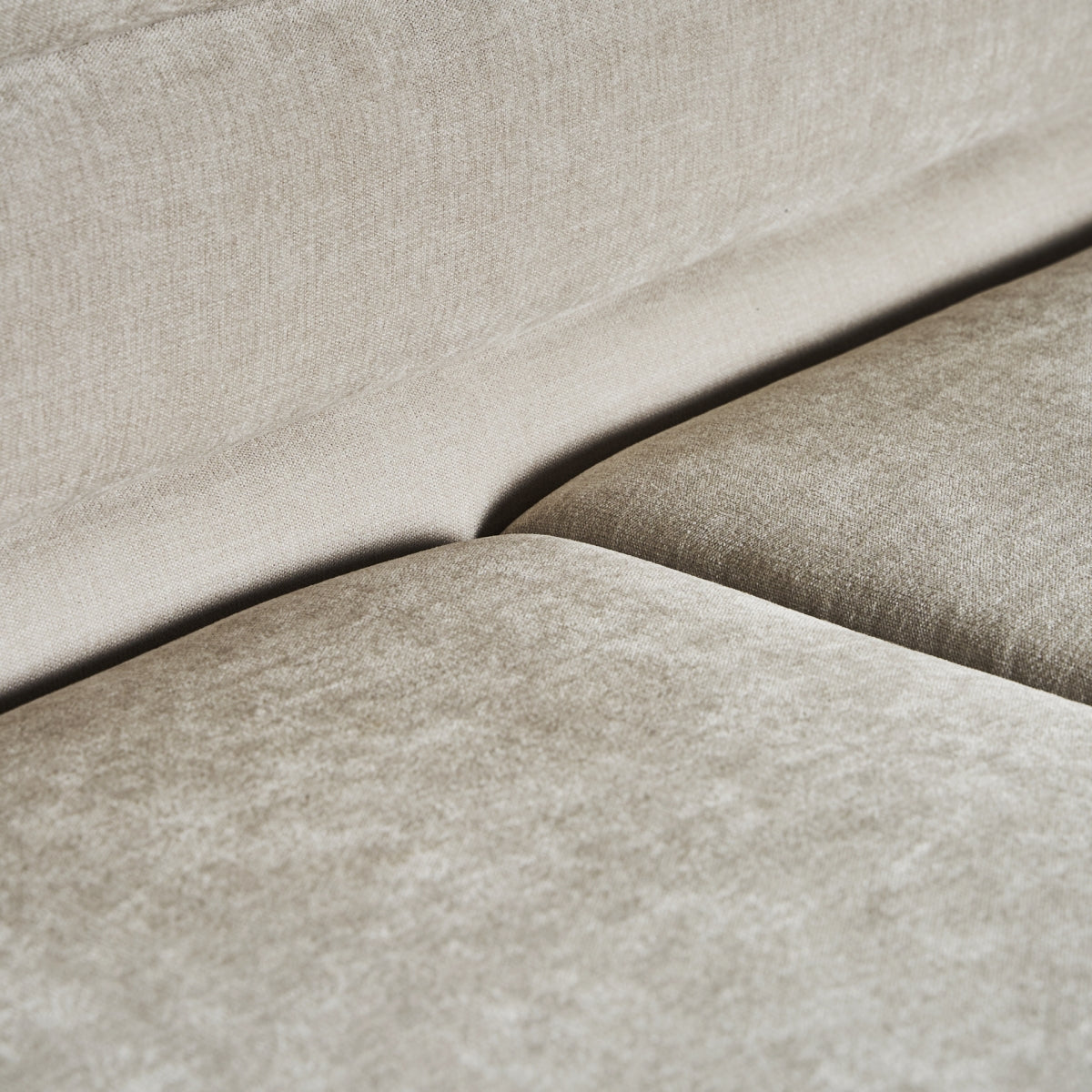 Canapé 3 places en tissu gris clair