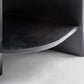 Console en manguier et marbre noir