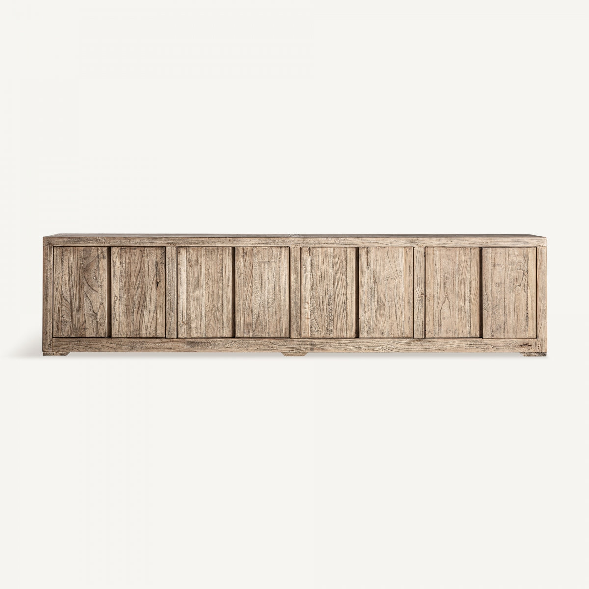 Meuble TV en bois d'orme marron