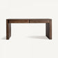 Bureau en bois de manguier marron