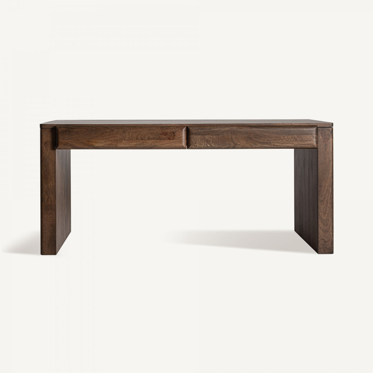 Bureau en bois de manguier marron