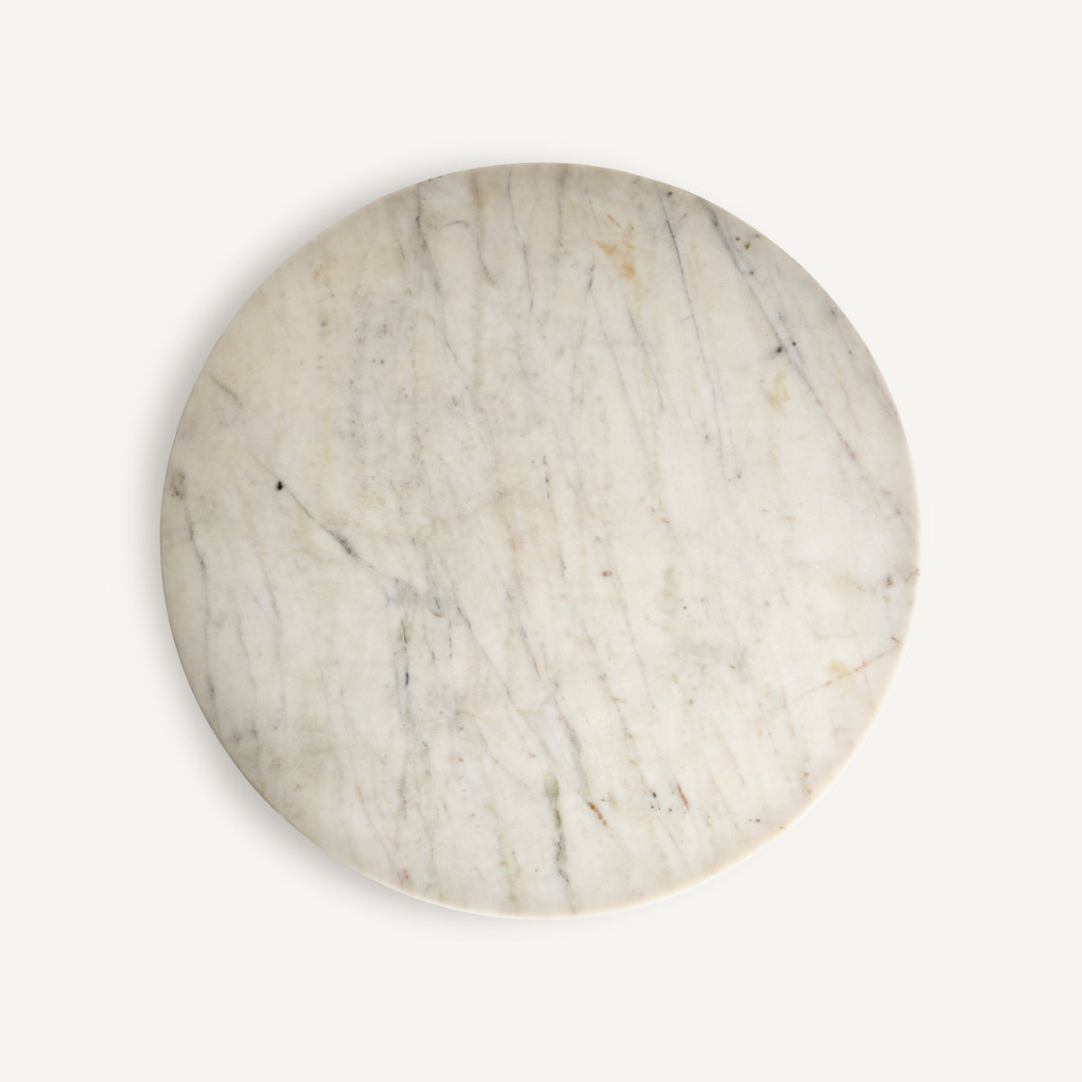 Table d'appoint en marbre blanc