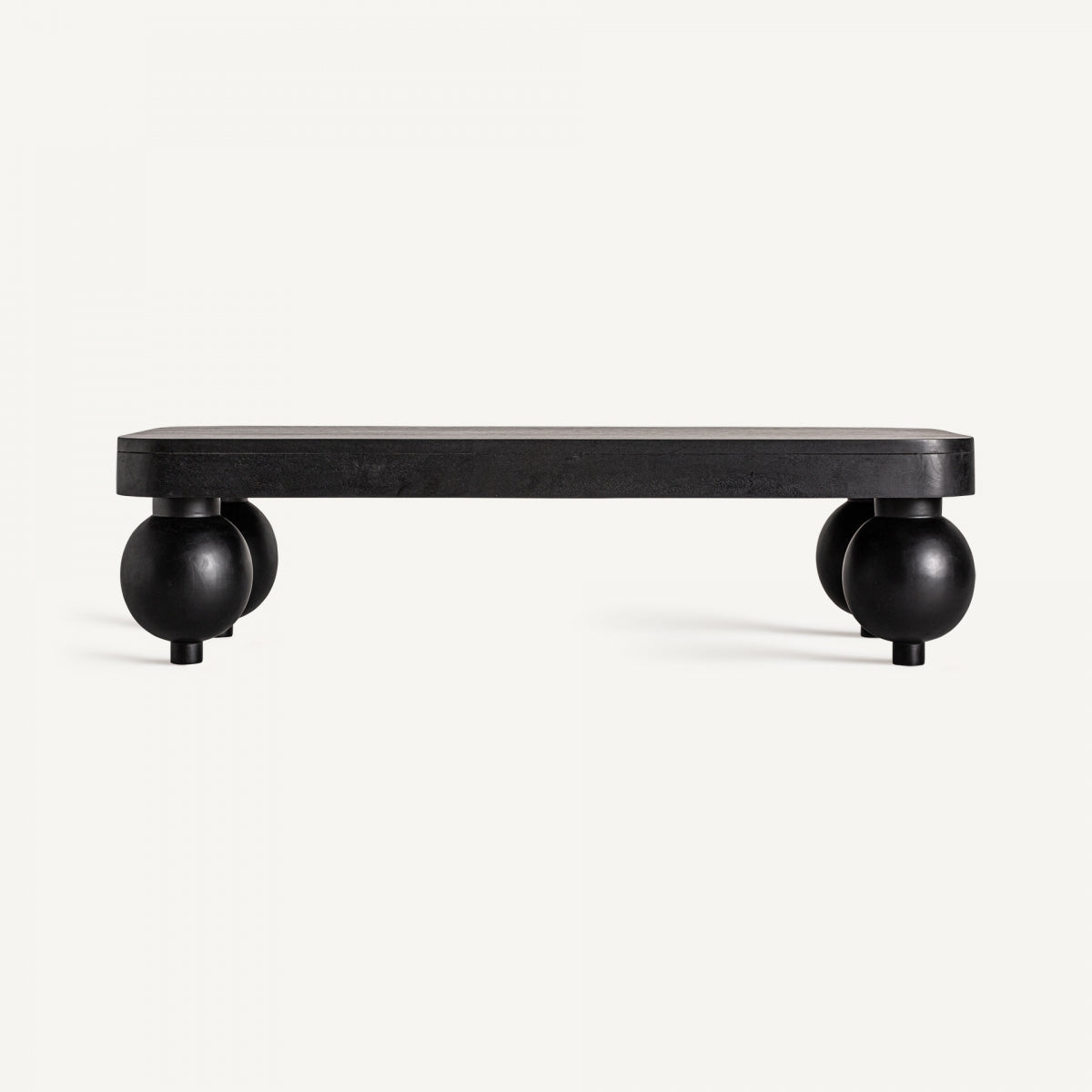 Table basse en manguier noir
