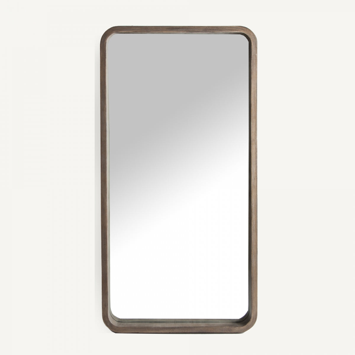 Miroir en en bois marron