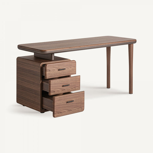 Bureau en bois marron