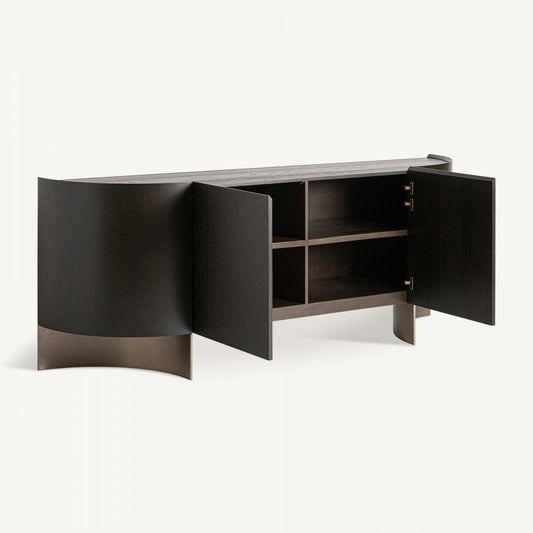 Buffet en chêne marron