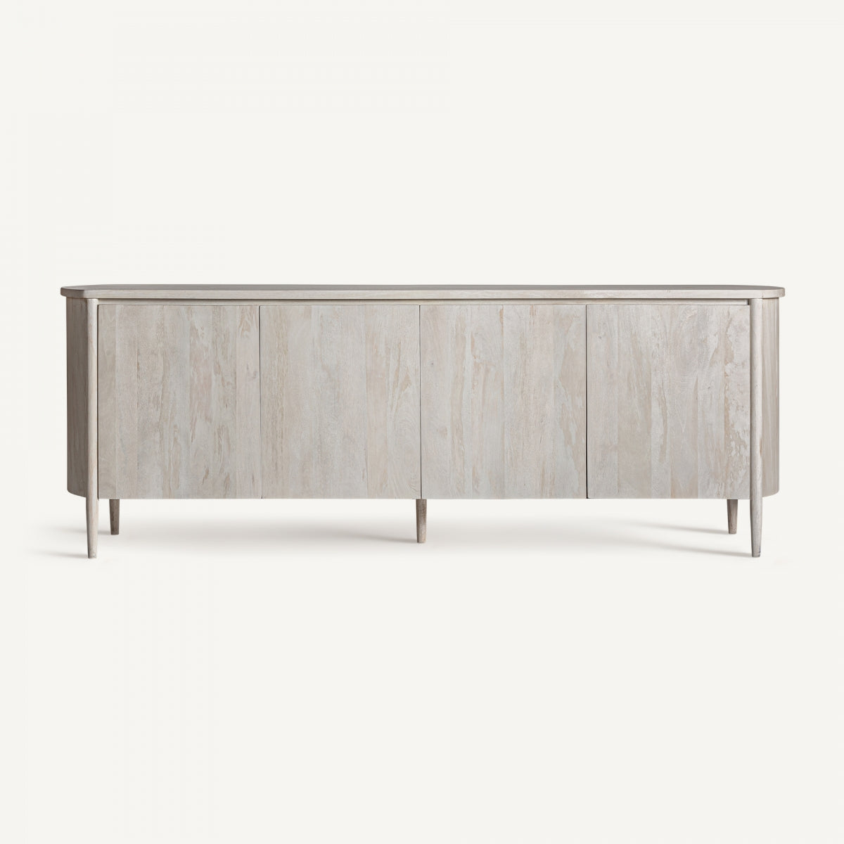 Buffet en manguier blanc cassé